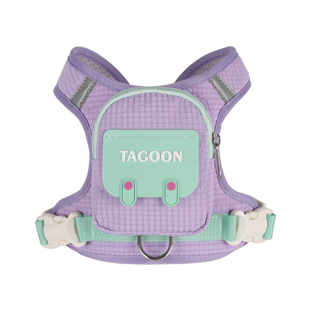 Vest Style Small Dog Harness Leash teemdrop