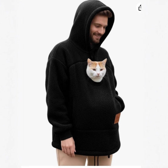 Hooded Polar Fleece Sweatshirt teemdrop