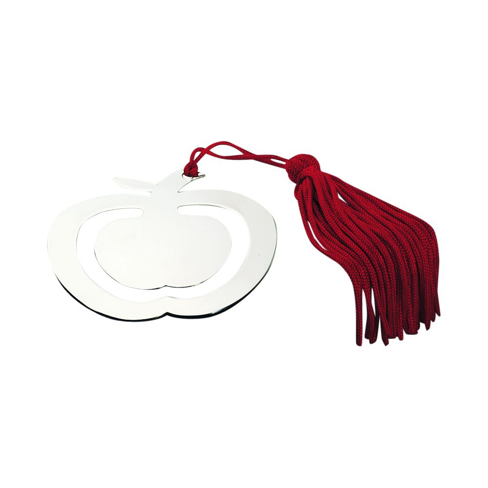 Apple Shaped Bookmark & Tassel Creativegiftsdirect