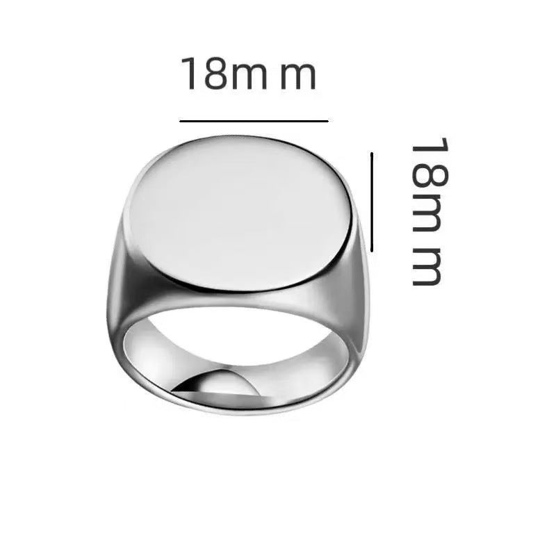 Stainless steel ring jewelry