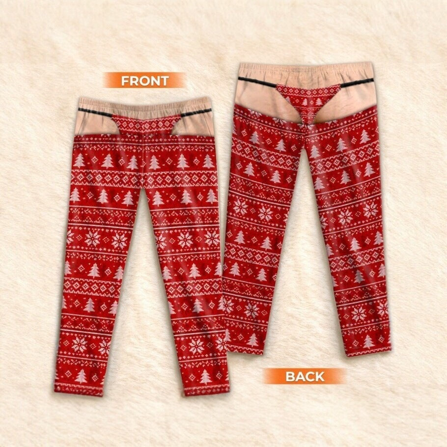 Christmas 3D Print Cotton Lounge Pants