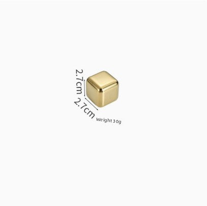 Reusable Stainless Steel Ice Cubes for Drinks