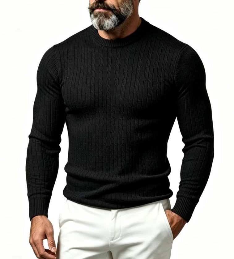 Solid Color Base Sweater