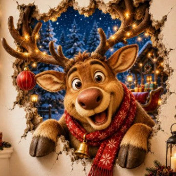 DIY Christmas Wall Decals