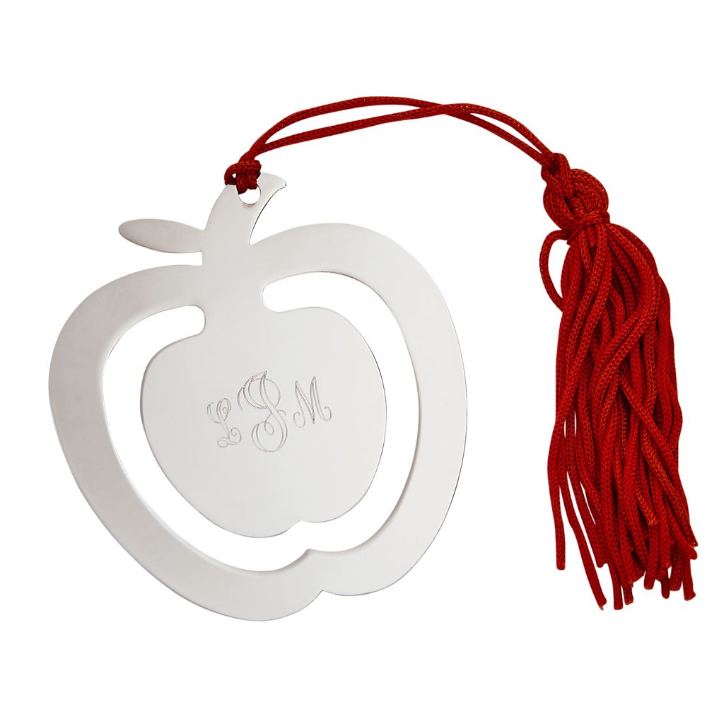 Apple Shaped Bookmark & Tassel Creativegiftsdirect