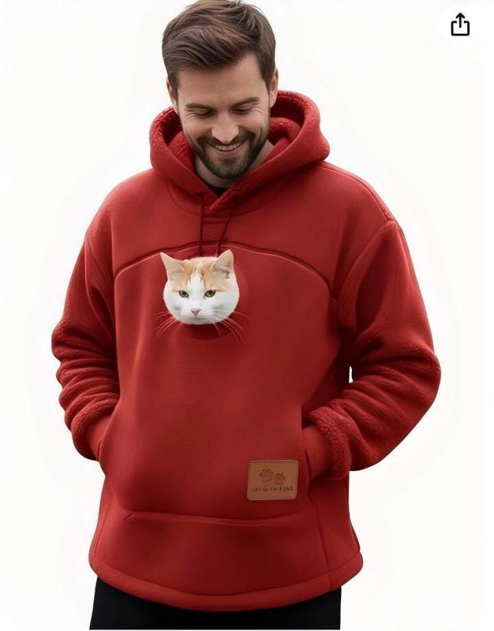 Hooded Polar Fleece Sweatshirt teemdrop
