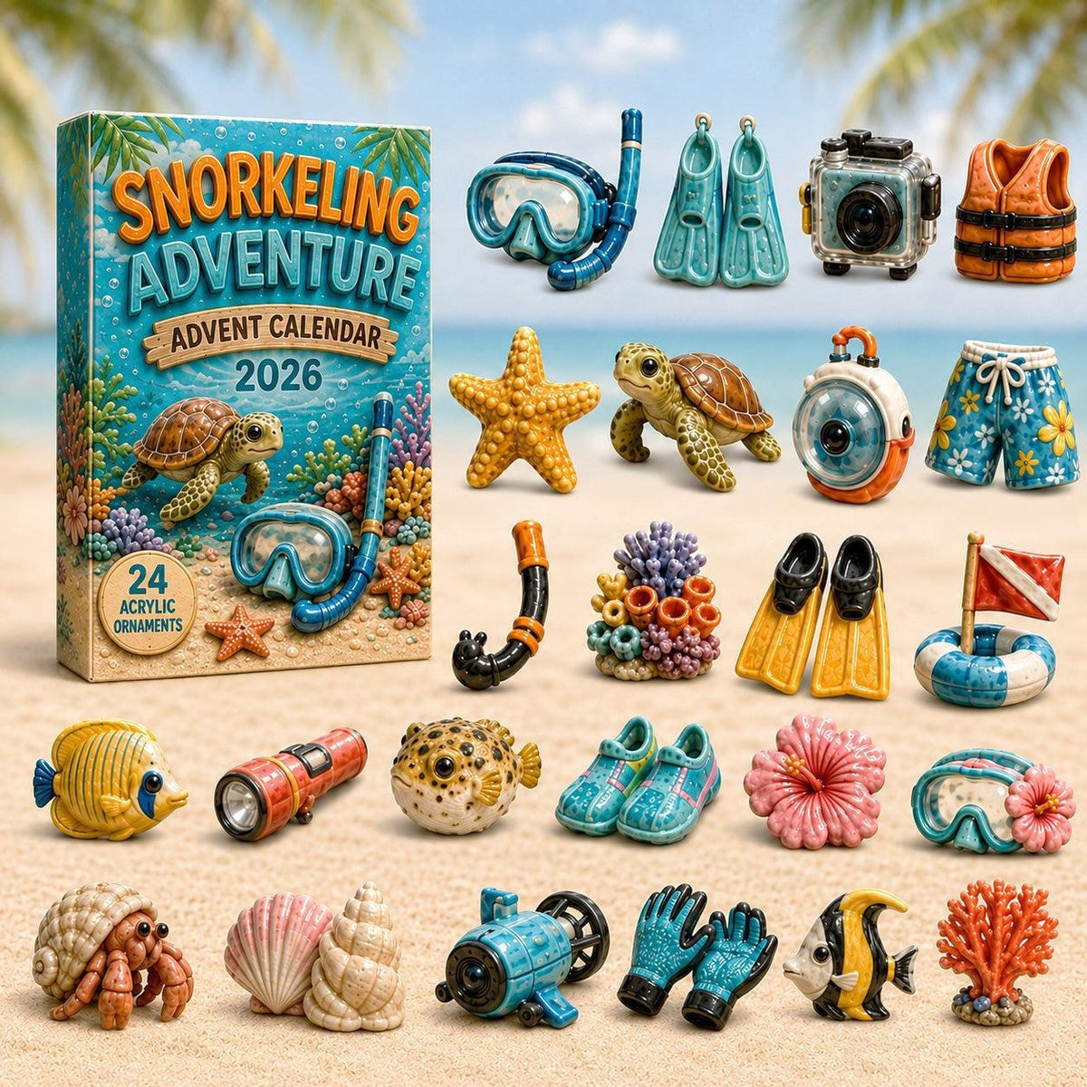 Sports Advent Calendar Blind Box Collection