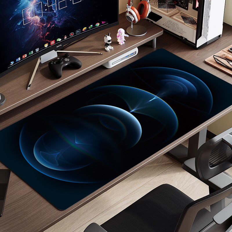 Mouse pad oversized simple teemdrop