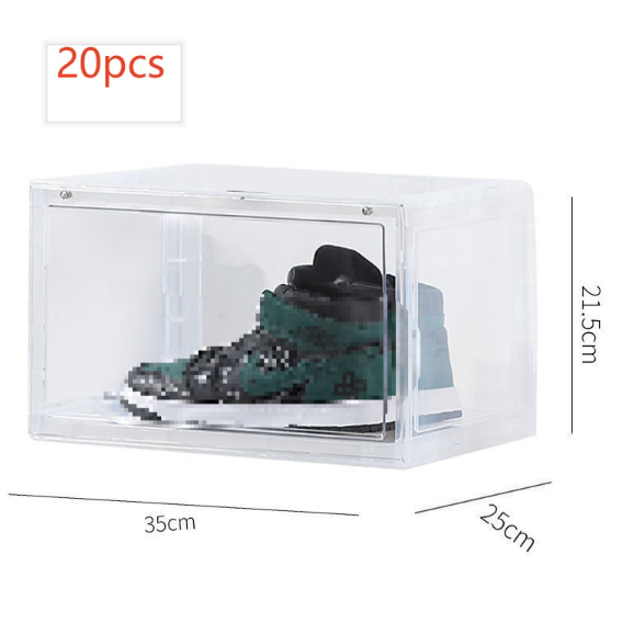 Transparent Stackable Shoe Storage Box