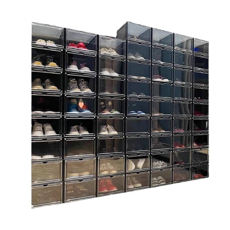 Transparent Stackable Shoe Storage Box