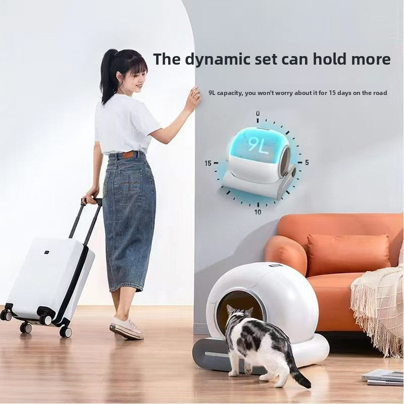 Automatic Smart Cat Litter Box teemdrop