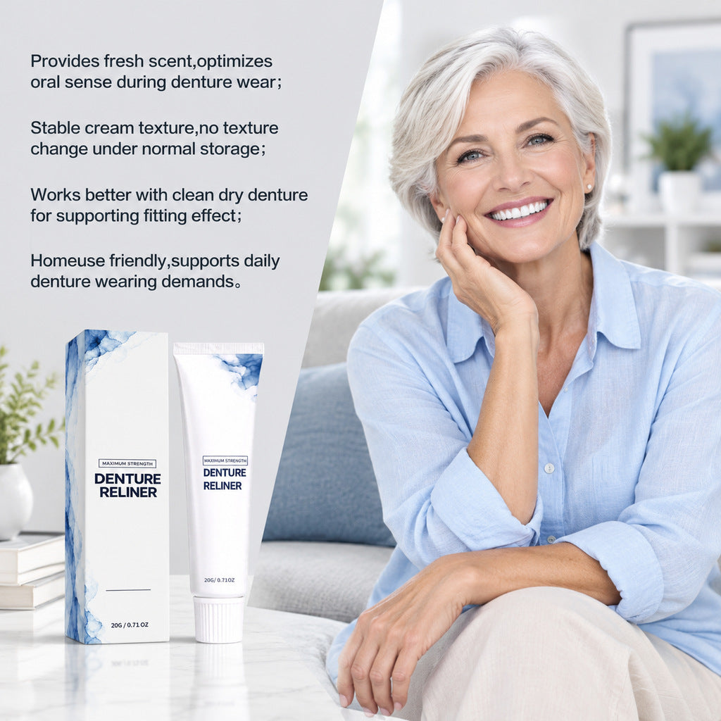 Dental cement teemdrop