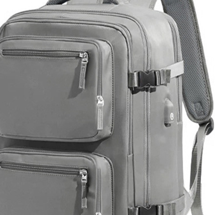 Vacuum compression travel backpack teemdrop