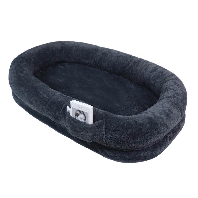 Removable Washable Plush Pet Bed teemdrop