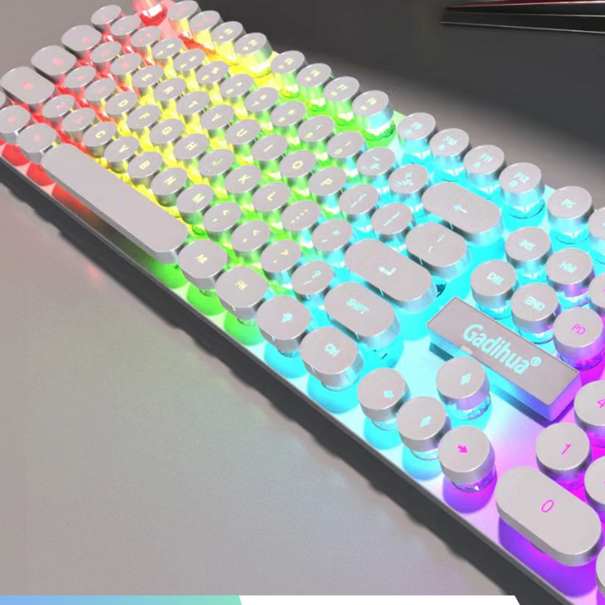Mechanical Feel Gaming Keyboard and Mouse Set teemdrop