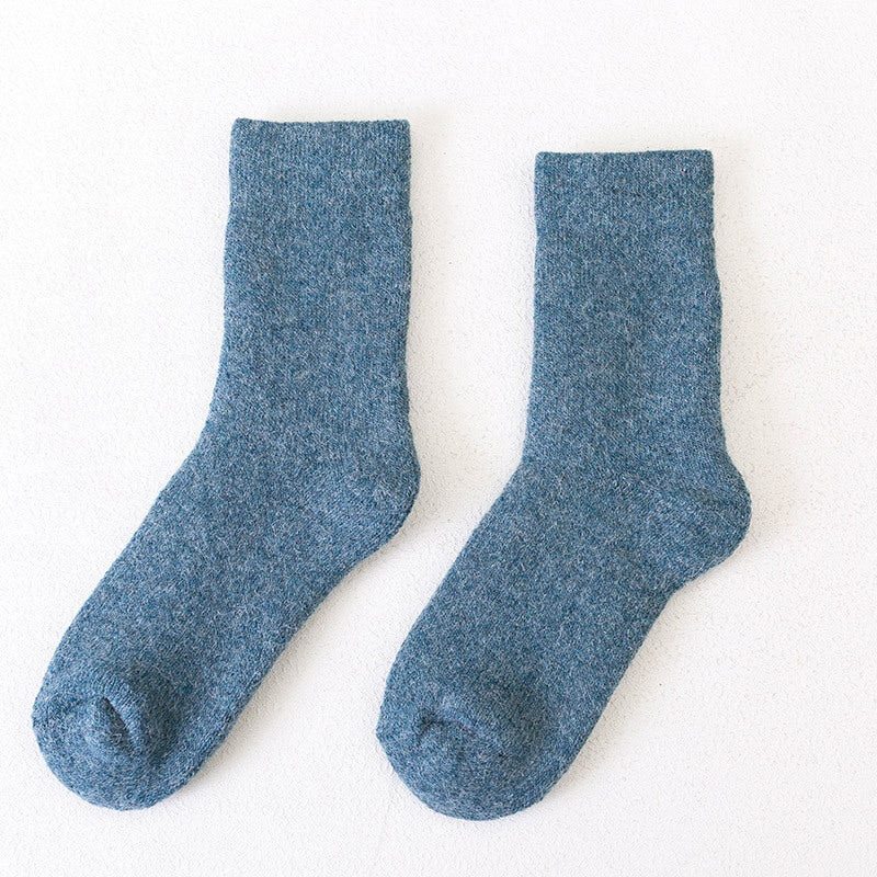 Men's and Women's Wool Blend Warmth-Keeping Winter Socks teemdrop