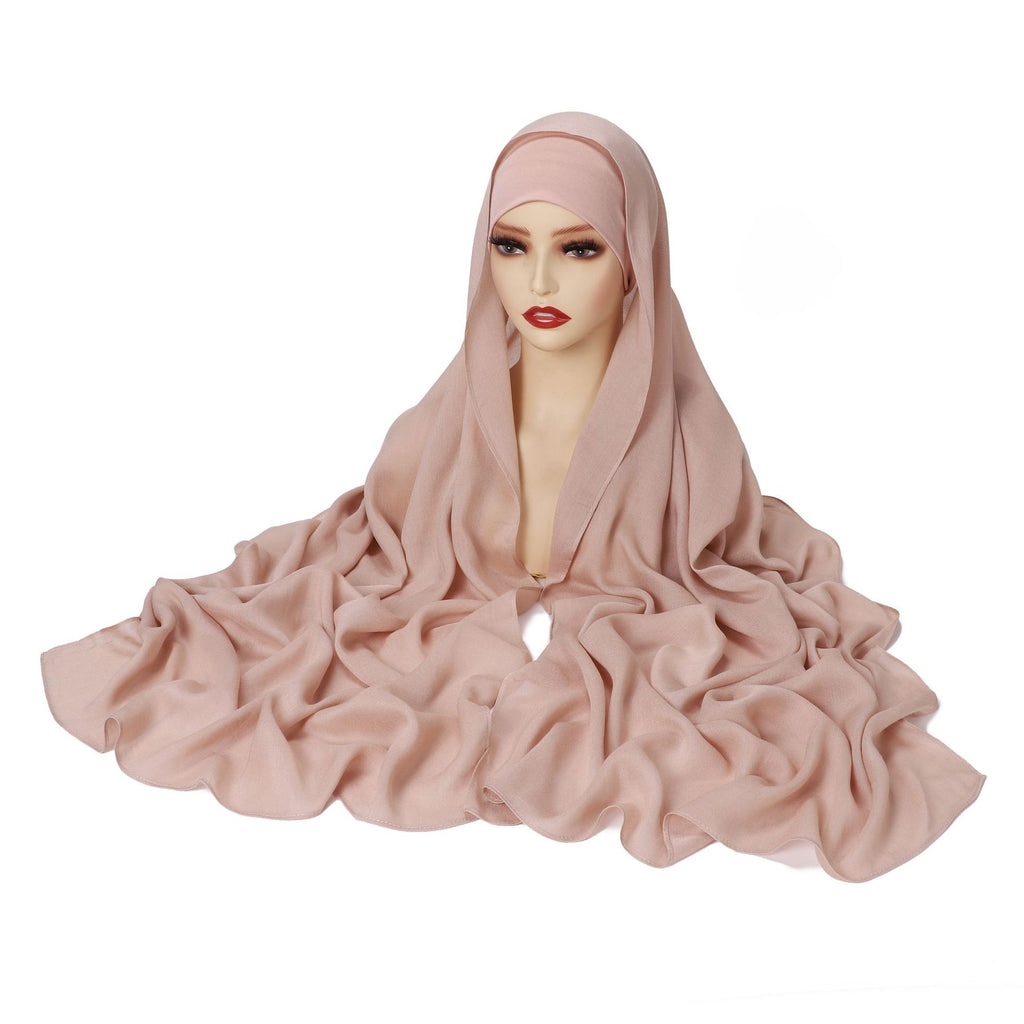 Modal Rayon Scarf and Tube Hat Set teemdrop