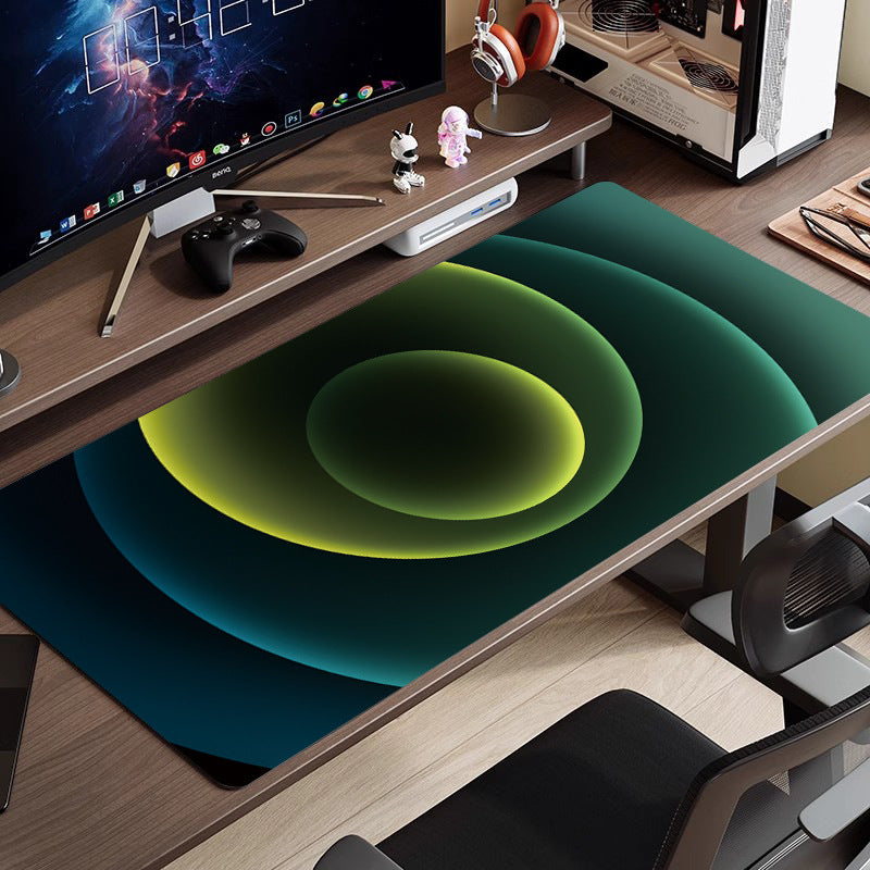 Mouse pad oversized simple teemdrop