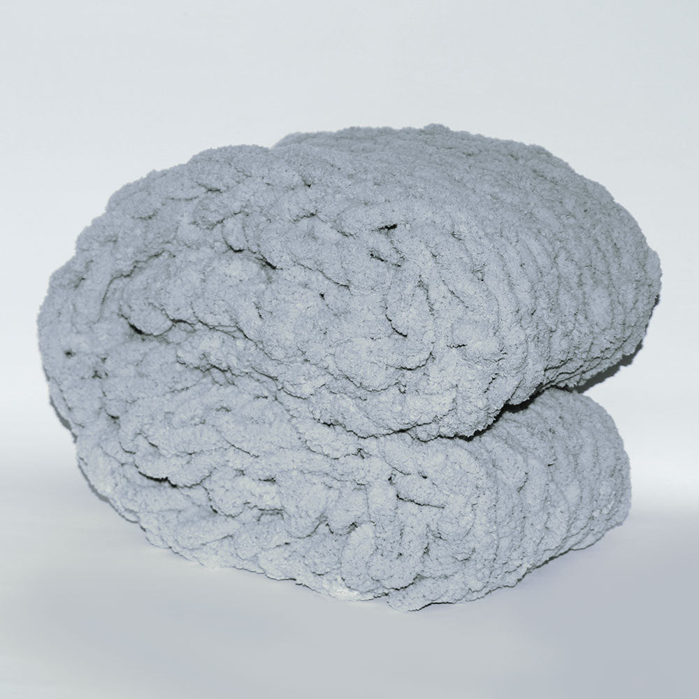 Thick Handwoven Chenille Knitted Throw Blanket for Sofa Bed