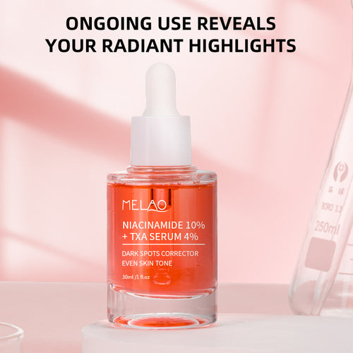 10% Niacinamide 4% Tranexamic Acid Facial Essence 30ml Brightening Skin Care Original Solution teemdrop